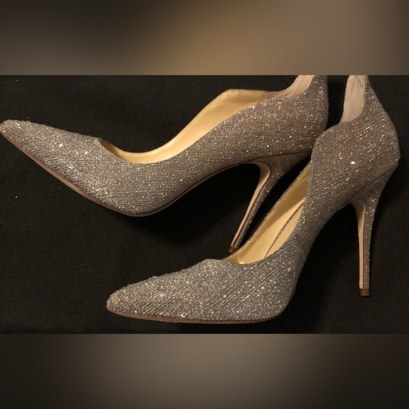 Jessica Simpson Wayva Silver Champagne Ombre Rhinestone stiletto heel size 11/43 - Picture 11 of 11